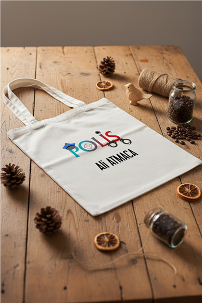 Polis Kişiye Özel Bez Çanta