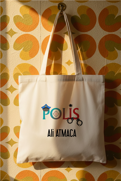 Polis Kişiye Özel Bez Çanta