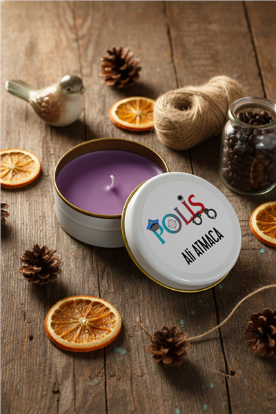 Polis Kişiye Özel Mum