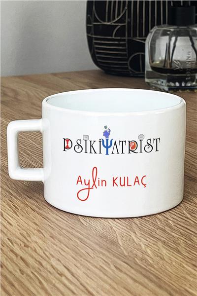 Psikiyatrist Kişiye Özel Lüks Fincan