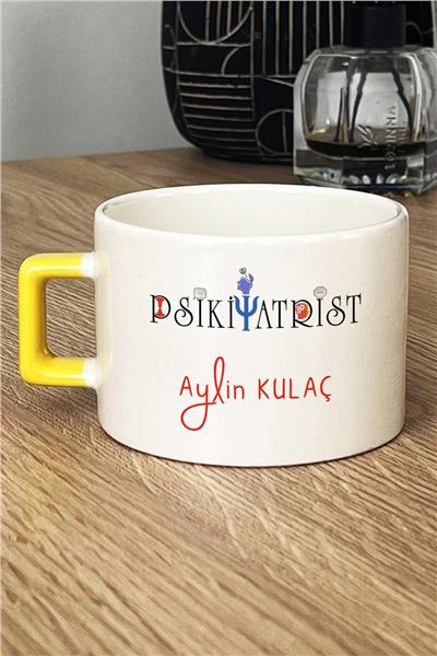 Psikiyatrist Kişiye Özel Lüks Fincan