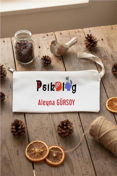 Psikolog Hediye Kutusu - Anı Defteri, Fotoğraf 10 Adet, Bez Kalemlik, Baston Şeker, Onefis Sade Çikolata Parçalı Cookie 4 adet