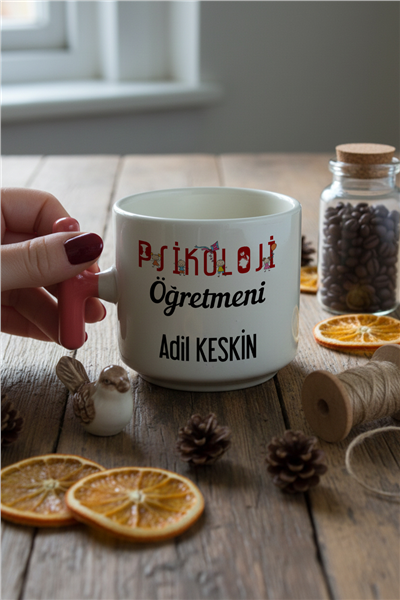 Psikoloji Öğretmeni Kişiye Özel T Kupa
