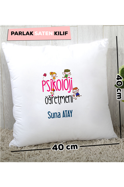 Psikoloji Öğretmeni Kişiye Özel Yastık