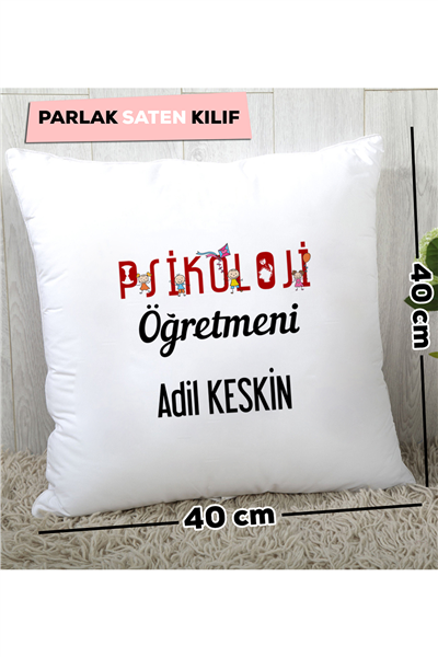 Psikoloji Öğretmeni Kişiye Özel Yastık