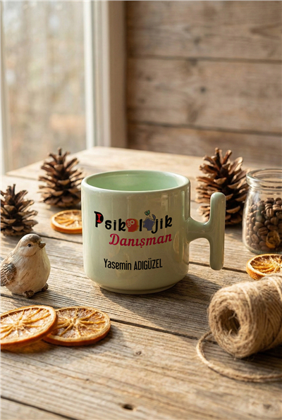 Psikolojik Danışman Kişiye Özel T Pastel Kupa