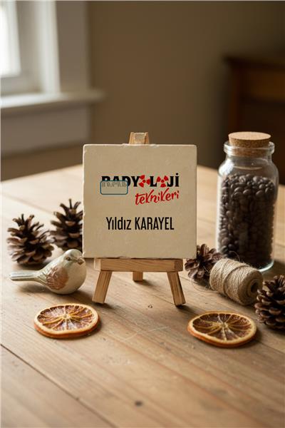 Radyoloji Teknikeri Kişiye Özel Dekoratif Taş İsimlik