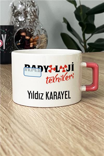 Radyoloji Teknikeri Kişiye Özel Lüks Fincan