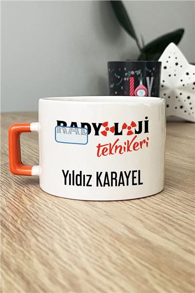 Radyoloji Teknikeri Kişiye Özel Lüks Fincan