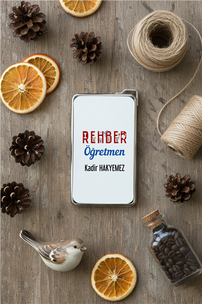 Rehber Öğretmeni Kişiye Özel Çakmak