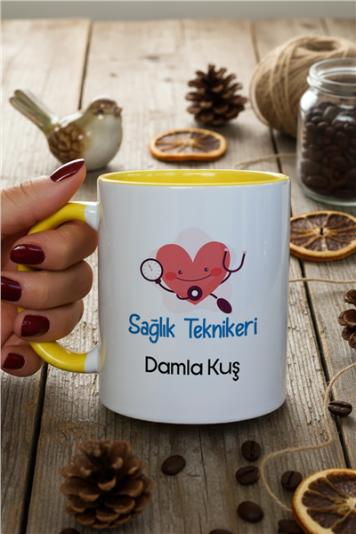 Sağlık Teknikeri Kişiye Özel Kupa Bardak Standart