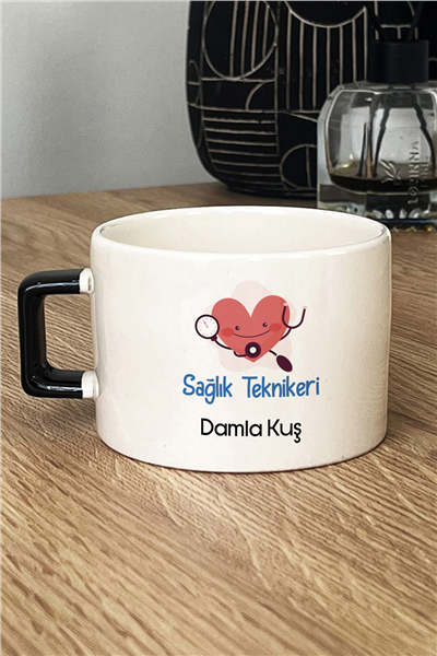 Sağlık Teknikeri Kişiye Özel Lüks Fincan