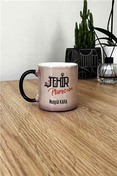 Şehir Plancısı Kişiye Özel Kupa Bardak Standart