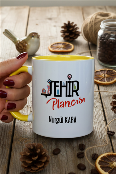 Şehir Plancısı Kişiye Özel Kupa Bardak Standart
