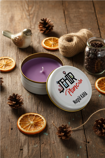 Şehir Plancısı Kişiye Özel Mum