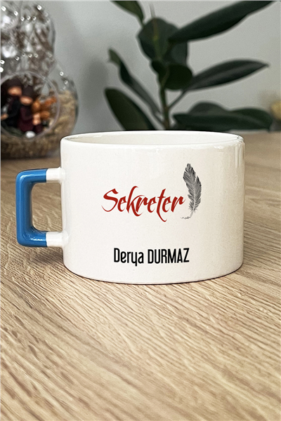 Sekreter Kişiye Özel Lüks Fincan