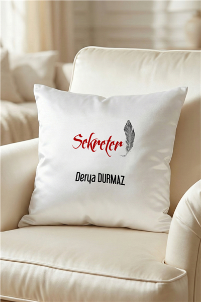 Sekreter Kişiye Özel Yastık