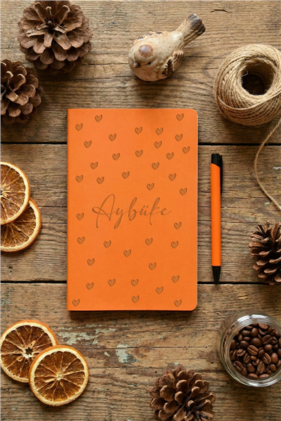 Sevgiliye Hediye Kişiye Özel Defter ve Kalem