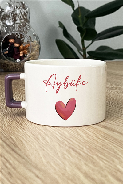 Sevgiliye Hediye Kişiye Özel Lüks Fincan
