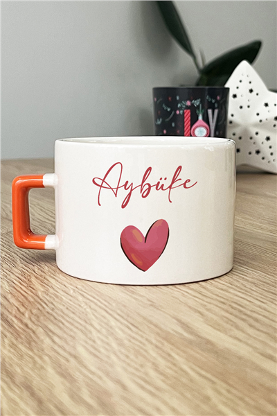 Sevgiliye Hediye Kişiye Özel Lüks Fincan