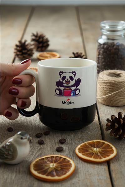 Sevimli Panda Kişiye Özel Kupa Bardak Pro