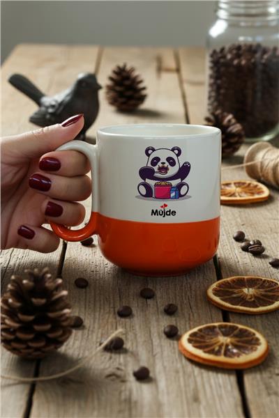 Sevimli Panda Kişiye Özel Kupa Bardak Pro