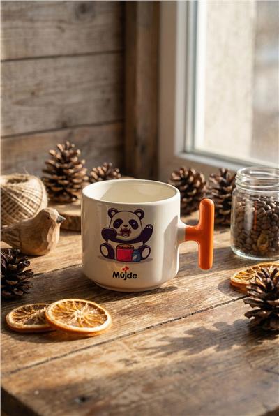 Sevimli Panda Kişiye Özel T Kupa