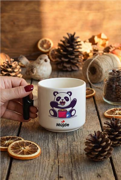 Sevimli Panda Kişiye Özel T Kupa