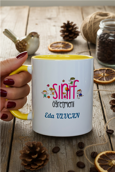 Sınıf Öğretmeni Kişiye Özel Kupa Bardak Standart