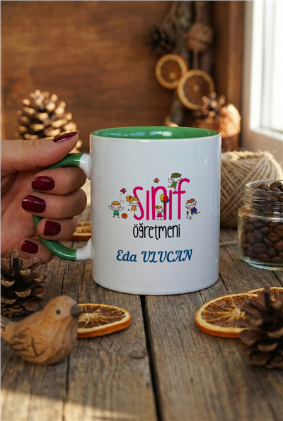 Sınıf Öğretmeni Kişiye Özel Kupa Bardak Standart