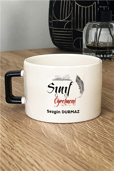 Sınıf Öğretmeni Kişiye Özel Lüks Fincan
