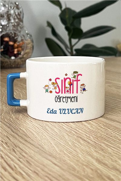 Sınıf Öğretmeni Kişiye Özel Lüks Fincan