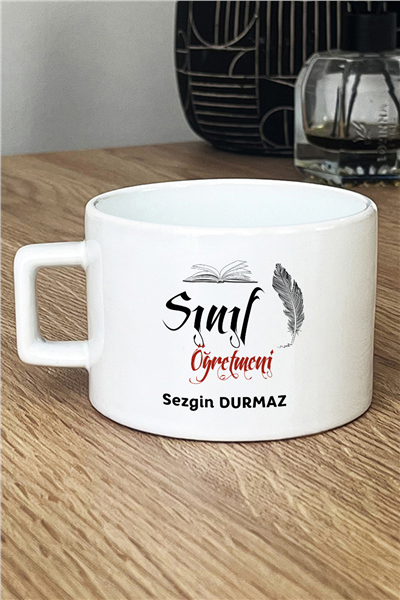 Sınıf Öğretmeni Kişiye Özel Lüks Fincan