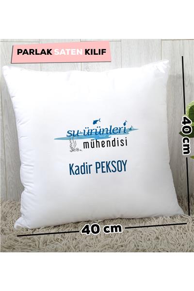 Su Ürünleri Mühendisi Kişiye Özel Yastık