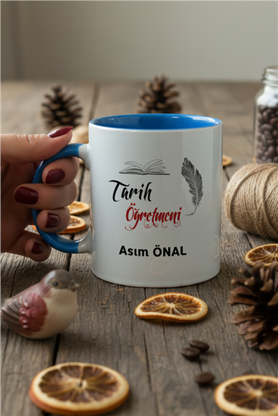 Tarih Öğretmeni Kişiye Özel Kupa Bardak Standart