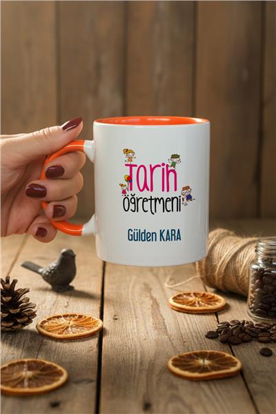 Tarih Öğretmeni Kişiye Özel Kupa Bardak Standart