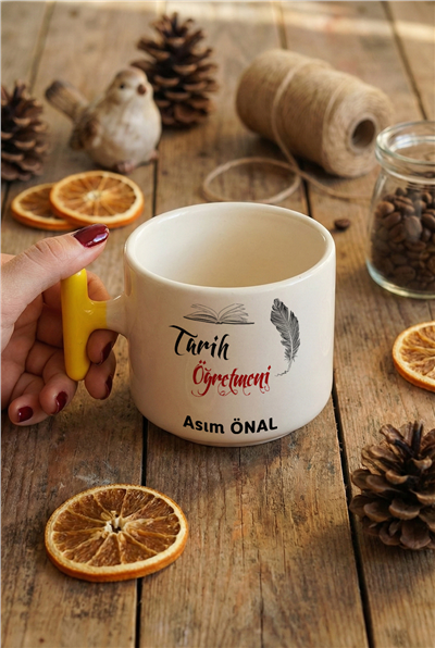 Tarih Öğretmeni Kişiye Özel T Kupa