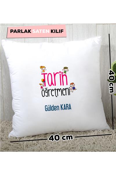 Tarih Öğretmeni Kişiye Özel Yastık