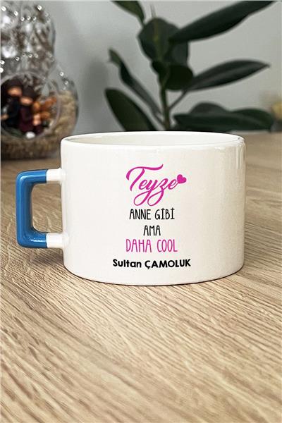 Teyze Daha Cool Kişiye Özel Lüks Fincan