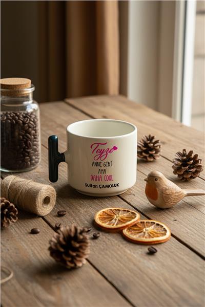 Teyze Daha Cool Kişiye Özel T Kupa