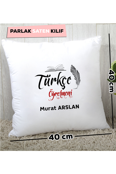 Türkçe Öğretmeni Kişiye Özel Yastık