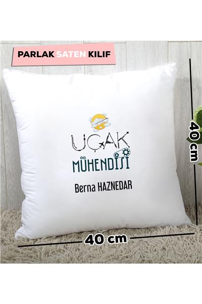 Uçak Mühendisi Kişiye Özel Yastık