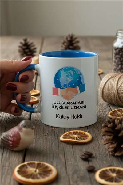 Uluslararası İlişkiler Uzmanı Kişiye Özel Kupa Bardak Standart