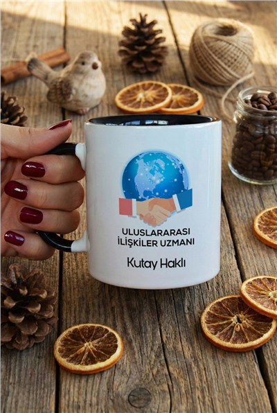 Uluslararası İlişkiler Uzmanı Kişiye Özel Kupa Bardak Standart