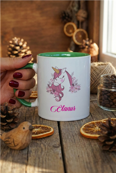 Unicorn Kişiye Özel Kupa Bardak Standart