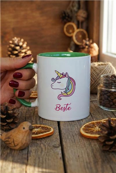 Unicorn Kişiye Özel Kupa Bardak Standart