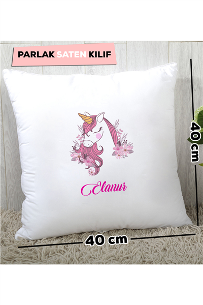 Unicorn Kişiye Özel Yastık