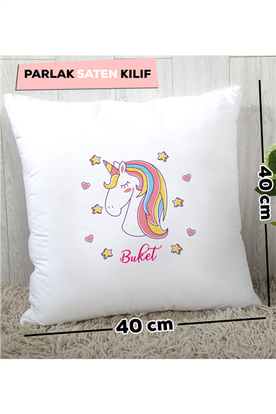 Unicorn Kişiye Özel Yastık