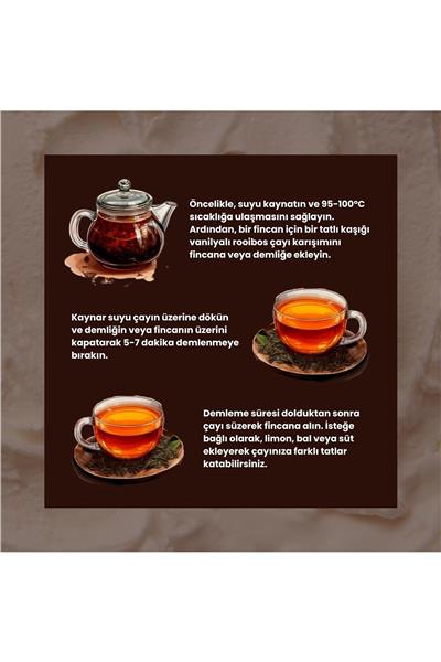 Vanilyalı Rooibos Çayı 50 Gr.
