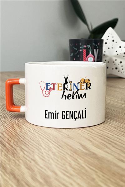 Veteriner Hekim Kişiye Özel Lüks Fincan